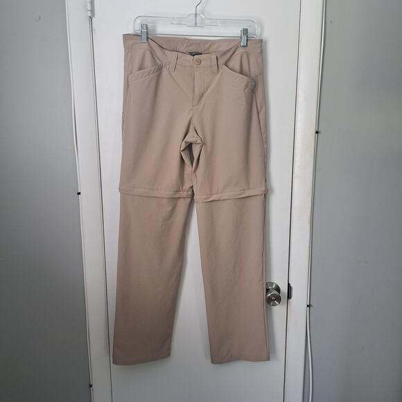 Eddie Bauer Pants - Eddie Bauer Convertible Hiking Pants Tan Women's Size 10